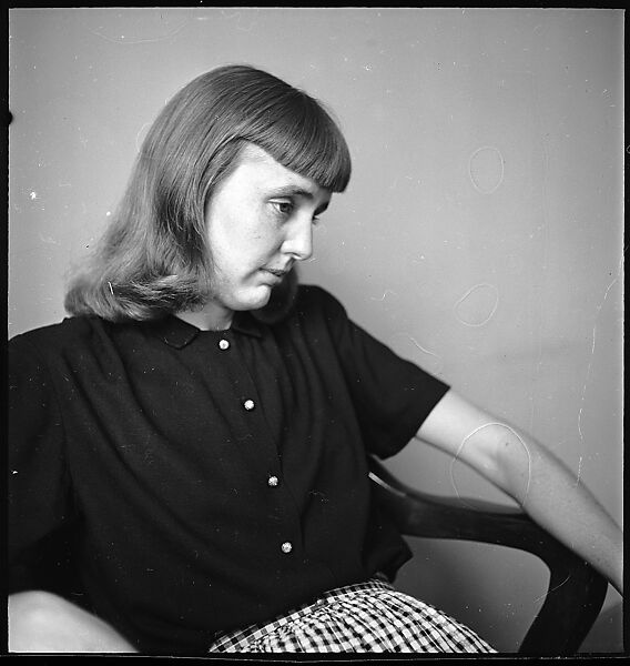 [168 Portraits, Views, and Studies: Unidentified Woman Looking at Photographs with Friend, Walking in Central Park Zoo, and Related Park and Skyline Views, New York City], Walker Evans (American, St. Louis, Missouri 1903–1975 New Haven, Connecticut), Film negative