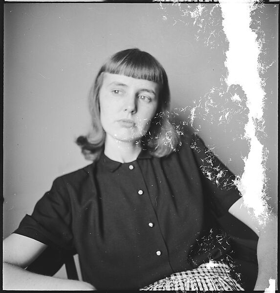 [168 Portraits, Views, and Studies: Unidentified Woman Looking at Photographs with Friend, Walking in Central Park Zoo, and Related Park and Skyline Views, New York City], Walker Evans (American, St. Louis, Missouri 1903–1975 New Haven, Connecticut), Film negative