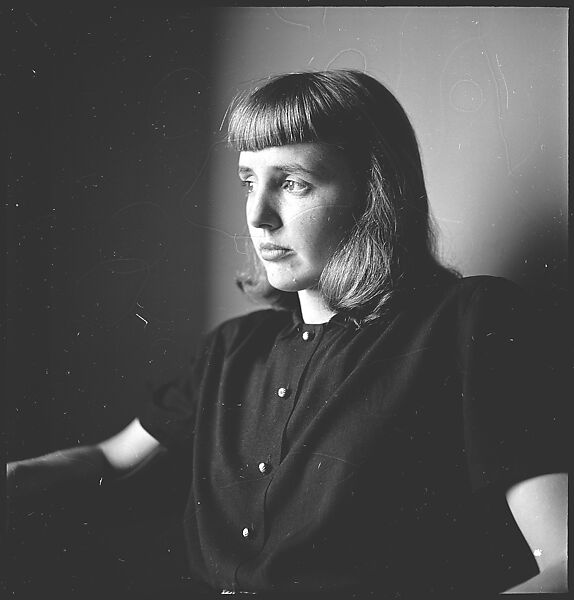 [168 Portraits, Views, and Studies: Unidentified Woman Looking at Photographs with Friend, Walking in Central Park Zoo, and Related Park and Skyline Views, New York City], Walker Evans (American, St. Louis, Missouri 1903–1975 New Haven, Connecticut), Film negative