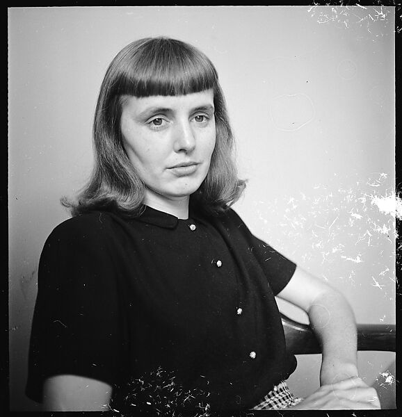 [168 Portraits, Views, and Studies: Unidentified Woman Looking at Photographs with Friend, Walking in Central Park Zoo, and Related Park and Skyline Views, New York City], Walker Evans (American, St. Louis, Missouri 1903–1975 New Haven, Connecticut), Film negative
