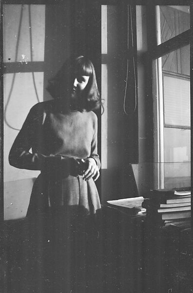 [168 Portraits, Views, and Studies: Unidentified Woman Looking at Photographs with Friend, Walking in Central Park Zoo, and Related Park and Skyline Views, New York City], Walker Evans (American, St. Louis, Missouri 1903–1975 New Haven, Connecticut), Film negative