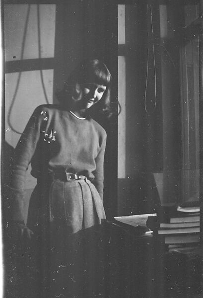 [168 Portraits, Views, and Studies: Unidentified Woman Looking at Photographs with Friend, Walking in Central Park Zoo, and Related Park and Skyline Views, New York City], Walker Evans (American, St. Louis, Missouri 1903–1975 New Haven, Connecticut), Film negative