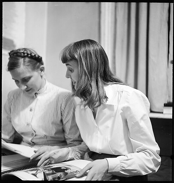 [168 Portraits, Views, and Studies: Unidentified Woman Looking at Photographs with Friend, Walking in Central Park Zoo, and Related Park and Skyline Views, New York City], Walker Evans (American, St. Louis, Missouri 1903–1975 New Haven, Connecticut), Film negative