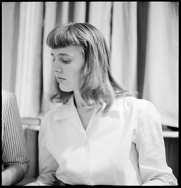 [168 Portraits, Views, and Studies: Unidentified Woman Looking at Photographs with Friend, Walking in Central Park Zoo, and Related Park and Skyline Views, New York City], Walker Evans (American, St. Louis, Missouri 1903–1975 New Haven, Connecticut), Film negative