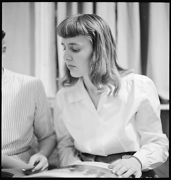 [168 Portraits, Views, and Studies: Unidentified Woman Looking at Photographs with Friend, Walking in Central Park Zoo, and Related Park and Skyline Views, New York City], Walker Evans (American, St. Louis, Missouri 1903–1975 New Haven, Connecticut), Film negative