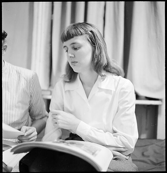 [168 Portraits, Views, and Studies: Unidentified Woman Looking at Photographs with Friend, Walking in Central Park Zoo, and Related Park and Skyline Views, New York City], Walker Evans (American, St. Louis, Missouri 1903–1975 New Haven, Connecticut), Film negative