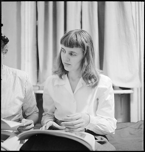 [168 Portraits, Views, and Studies: Unidentified Woman Looking at Photographs with Friend, Walking in Central Park Zoo, and Related Park and Skyline Views, New York City], Walker Evans (American, St. Louis, Missouri 1903–1975 New Haven, Connecticut), Film negative