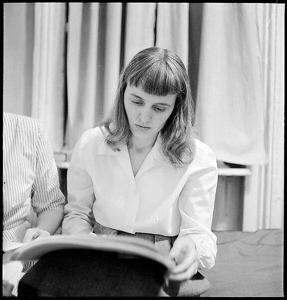 [168 Portraits, Views, and Studies: Unidentified Woman Looking at Photographs with Friend, Walking in Central Park Zoo, and Related Park and Skyline Views, New York City], Walker Evans (American, St. Louis, Missouri 1903–1975 New Haven, Connecticut), Film negative