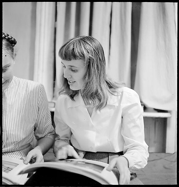 [168 Portraits, Views, and Studies: Unidentified Woman Looking at Photographs with Friend, Walking in Central Park Zoo, and Related Park and Skyline Views, New York City], Walker Evans (American, St. Louis, Missouri 1903–1975 New Haven, Connecticut), Film negative