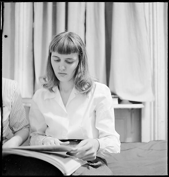 [168 Portraits, Views, and Studies: Unidentified Woman Looking at Photographs with Friend, Walking in Central Park Zoo, and Related Park and Skyline Views, New York City], Walker Evans (American, St. Louis, Missouri 1903–1975 New Haven, Connecticut), Film negative