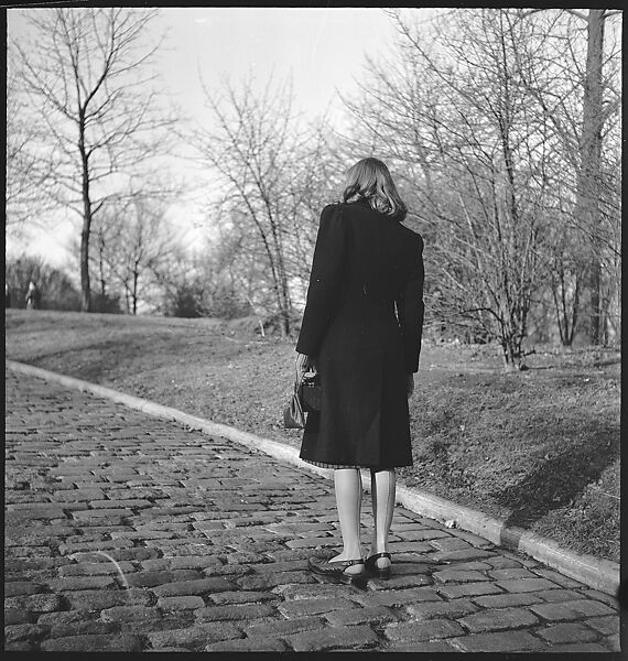 [168 Portraits, Views, and Studies: Unidentified Woman Looking at Photographs with Friend, Walking in Central Park Zoo, and Related Park and Skyline Views, New York City], Walker Evans (American, St. Louis, Missouri 1903–1975 New Haven, Connecticut), Film negative
