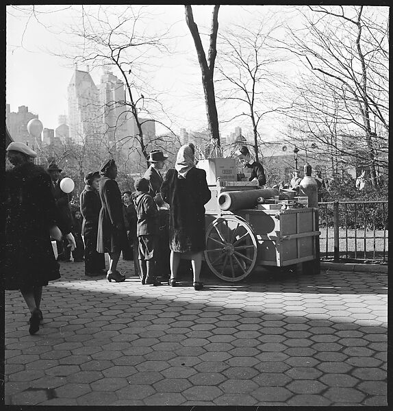 [168 Portraits, Views, and Studies: Unidentified Woman Looking at Photographs with Friend, Walking in Central Park Zoo, and Related Park and Skyline Views, New York City], Walker Evans (American, St. Louis, Missouri 1903–1975 New Haven, Connecticut), Film negative