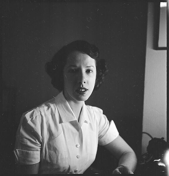 [44 Portraits and Views: Unidentified Doctor ("Lucas"), Nurse ("Dannenberg"), and Office (40), and Jane Smith Evans and Billie Voorhees in 441 East 92nd Street Apartment (4), New York City], Walker Evans (American, St. Louis, Missouri 1903–1975 New Haven, Connecticut), Film negative