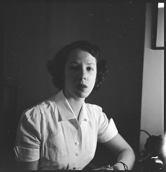 [44 Portraits and Views: Unidentified Doctor ("Lucas"), Nurse ("Dannenberg"), and Office (40), and Jane Smith Evans and Billie Voorhees in 441 East 92nd Street Apartment (4), New York City], Walker Evans (American, St. Louis, Missouri 1903–1975 New Haven, Connecticut), Film negative