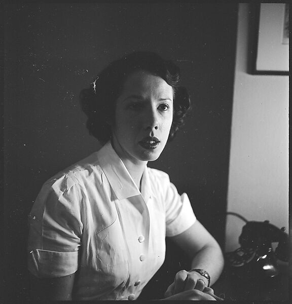 [44 Portraits and Views: Unidentified Doctor ("Lucas"), Nurse ("Dannenberg"), and Office (40), and Jane Smith Evans and Billie Voorhees in 441 East 92nd Street Apartment (4), New York City], Walker Evans (American, St. Louis, Missouri 1903–1975 New Haven, Connecticut), Film negative