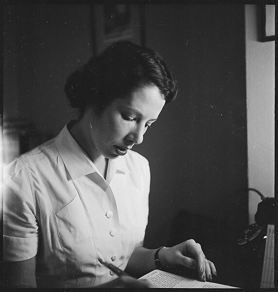 [44 Portraits and Views: Unidentified Doctor ("Lucas"), Nurse ("Dannenberg"), and Office (40), and Jane Smith Evans and Billie Voorhees in 441 East 92nd Street Apartment (4), New York City], Walker Evans (American, St. Louis, Missouri 1903–1975 New Haven, Connecticut), Film negative