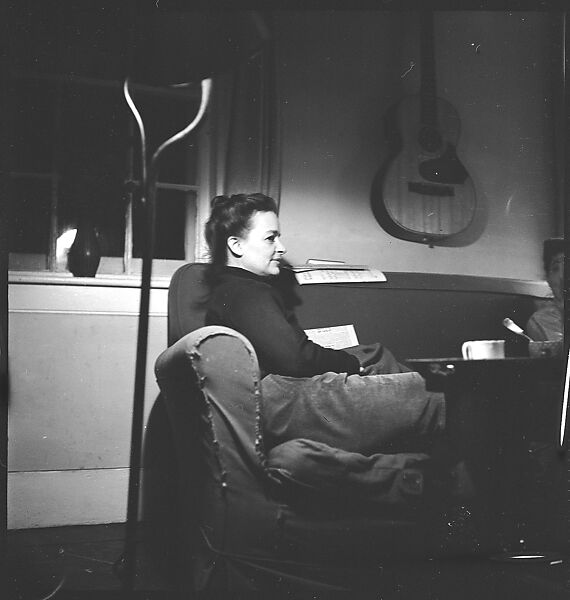 [44 Portraits and Views: Unidentified Doctor ("Lucas"), Nurse ("Dannenberg"), and Office (40), and Jane Smith Evans and Billie Voorhees in 441 East 92nd Street Apartment (4), New York City], Walker Evans (American, St. Louis, Missouri 1903–1975 New Haven, Connecticut), Film negative