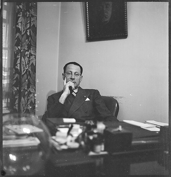 [44 Portraits and Views: Unidentified Doctor ("Lucas"), Nurse ("Dannenberg"), and Office (40), and Jane Smith Evans and Billie Voorhees in 441 East 92nd Street Apartment (4), New York City], Walker Evans (American, St. Louis, Missouri 1903–1975 New Haven, Connecticut), Film negative