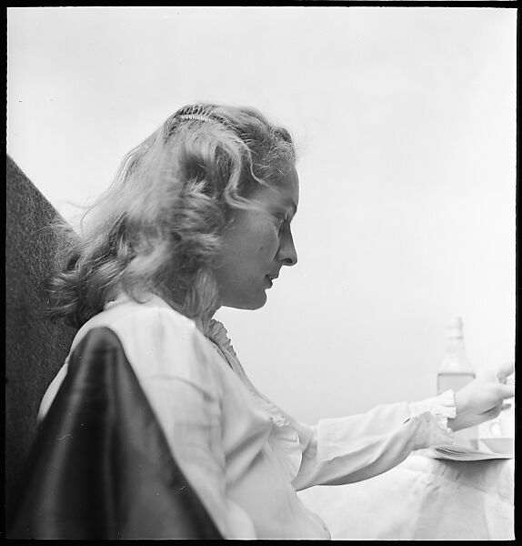 [36 Portraits of Eleanor Clark on Roof of 441 East 92nd Street Apartment Building, New York City], Walker Evans (American, St. Louis, Missouri 1903–1975 New Haven, Connecticut), Film negative