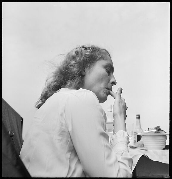 [36 Portraits of Eleanor Clark on Roof of 441 East 92nd Street Apartment Building, New York City], Walker Evans (American, St. Louis, Missouri 1903–1975 New Haven, Connecticut), Film negative