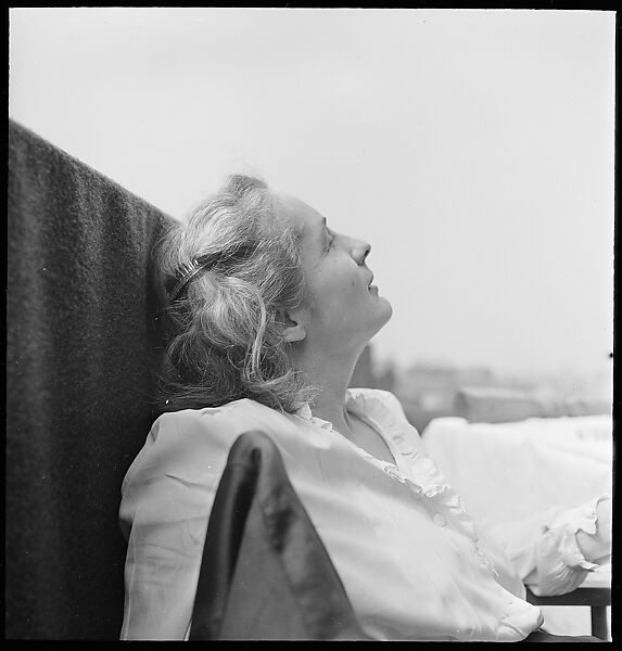 [36 Portraits of Eleanor Clark on Roof of 441 East 92nd Street Apartment Building, New York City], Walker Evans (American, St. Louis, Missouri 1903–1975 New Haven, Connecticut), Film negative