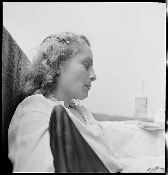 [36 Portraits of Eleanor Clark on Roof of 441 East 92nd Street Apartment Building, New York City], Walker Evans (American, St. Louis, Missouri 1903–1975 New Haven, Connecticut), Film negative