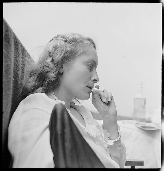 [36 Portraits of Eleanor Clark on Roof of 441 East 92nd Street Apartment Building, New York City], Walker Evans (American, St. Louis, Missouri 1903–1975 New Haven, Connecticut), Film negative