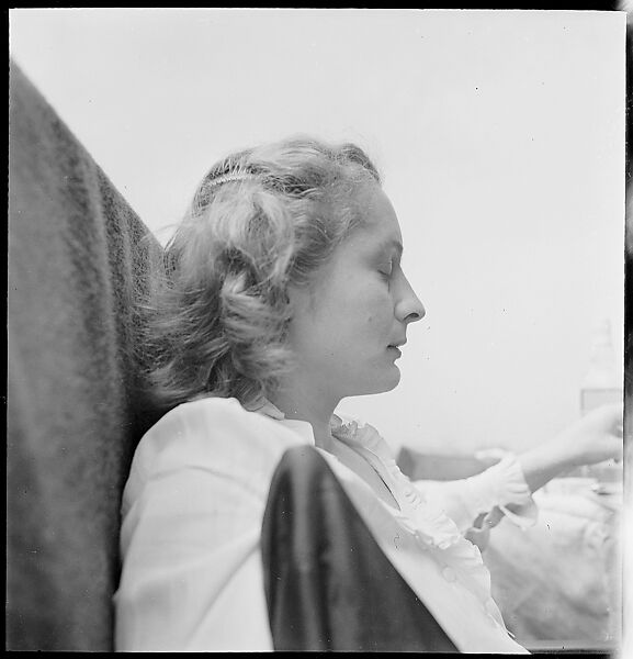 [36 Portraits of Eleanor Clark on Roof of 441 East 92nd Street Apartment Building, New York City], Walker Evans (American, St. Louis, Missouri 1903–1975 New Haven, Connecticut), Film negative