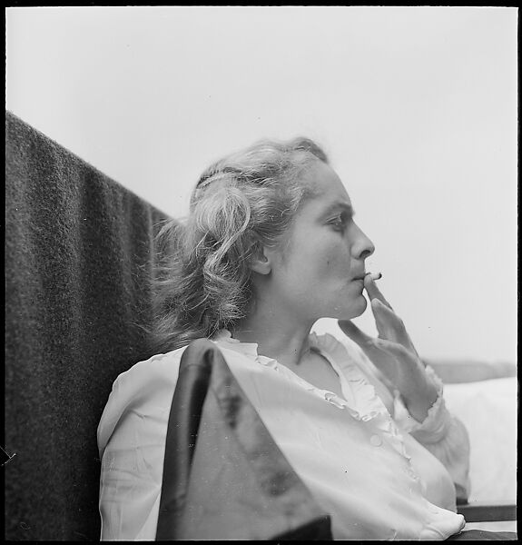 [36 Portraits of Eleanor Clark on Roof of 441 East 92nd Street Apartment Building, New York City], Walker Evans (American, St. Louis, Missouri 1903–1975 New Haven, Connecticut), Film negative