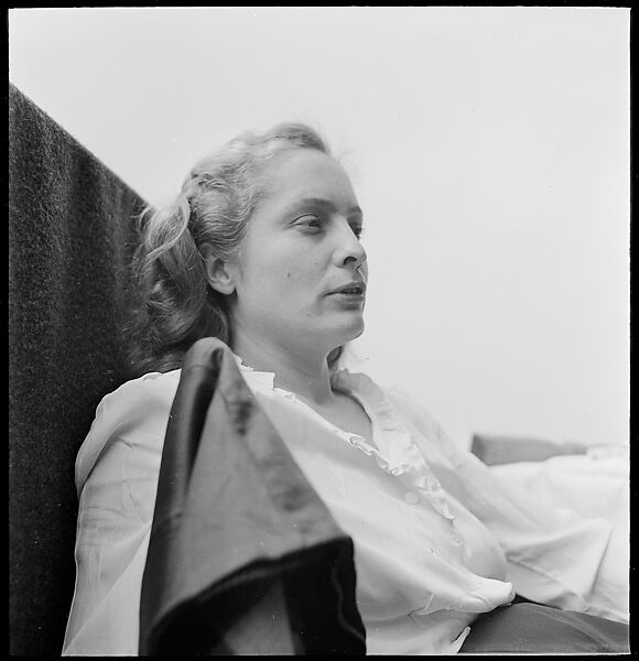 [36 Portraits of Eleanor Clark on Roof of 441 East 92nd Street Apartment Building, New York City], Walker Evans (American, St. Louis, Missouri 1903–1975 New Haven, Connecticut), Film negative
