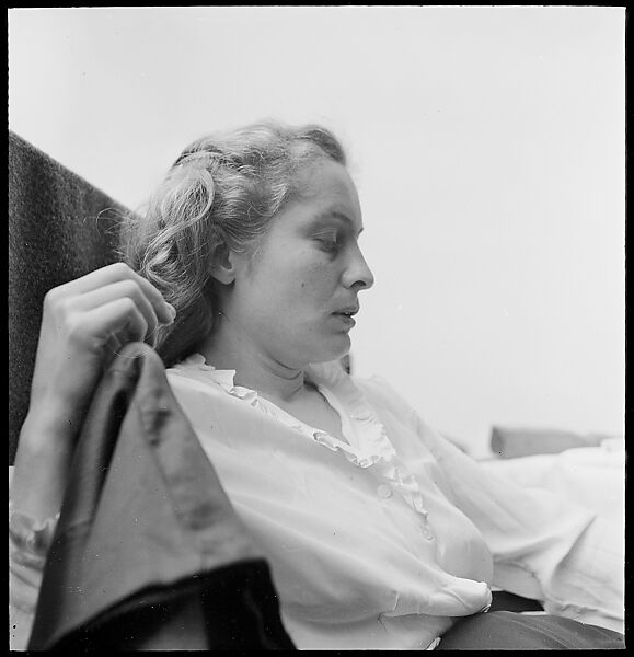 [36 Portraits of Eleanor Clark on Roof of 441 East 92nd Street Apartment Building, New York City], Walker Evans (American, St. Louis, Missouri 1903–1975 New Haven, Connecticut), Film negative