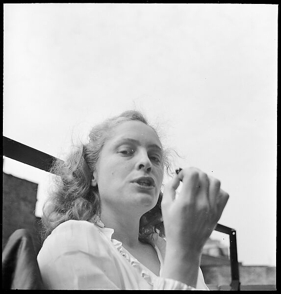 [36 Portraits of Eleanor Clark on Roof of 441 East 92nd Street Apartment Building, New York City], Walker Evans (American, St. Louis, Missouri 1903–1975 New Haven, Connecticut), Film negative