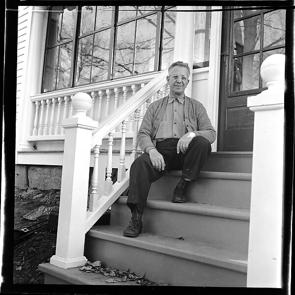 [19 Views of Collins Knife Company Building and Environs, Unidentified Related Portrait Session, and Views of Collinsville, Connecticut, Commissioned by Fortune Magazine for "Collins Co., Collinsville, Connecticut", Published January 1946], Walker Evans (American, St. Louis, Missouri 1903–1975 New Haven, Connecticut), Film negative