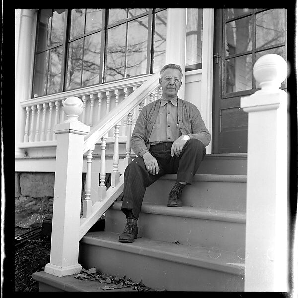 [19 Views of Collins Knife Company Building and Environs, Unidentified Related Portrait Session, and Views of Collinsville, Connecticut, Commissioned by Fortune Magazine for "Collins Co., Collinsville, Connecticut", Published January 1946], Walker Evans (American, St. Louis, Missouri 1903–1975 New Haven, Connecticut), Film negative