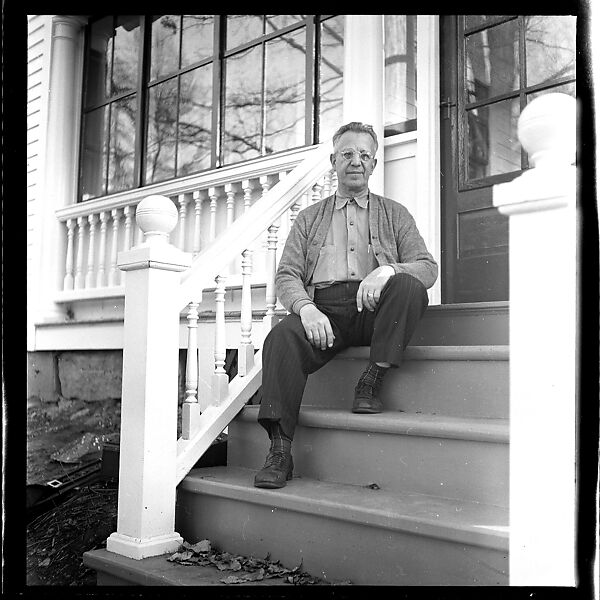 [19 Views of Collins Knife Company Building and Environs, Unidentified Related Portrait Session, and Views of Collinsville, Connecticut, Commissioned by Fortune Magazine for "Collins Co., Collinsville, Connecticut", Published January 1946], Walker Evans (American, St. Louis, Missouri 1903–1975 New Haven, Connecticut), Film negative