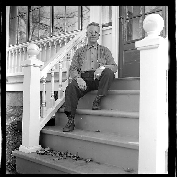 [19 Views of Collins Knife Company Building and Environs, Unidentified Related Portrait Session, and Views of Collinsville, Connecticut, Commissioned by Fortune Magazine for "Collins Co., Collinsville, Connecticut", Published January 1946], Walker Evans (American, St. Louis, Missouri 1903–1975 New Haven, Connecticut), Film negative