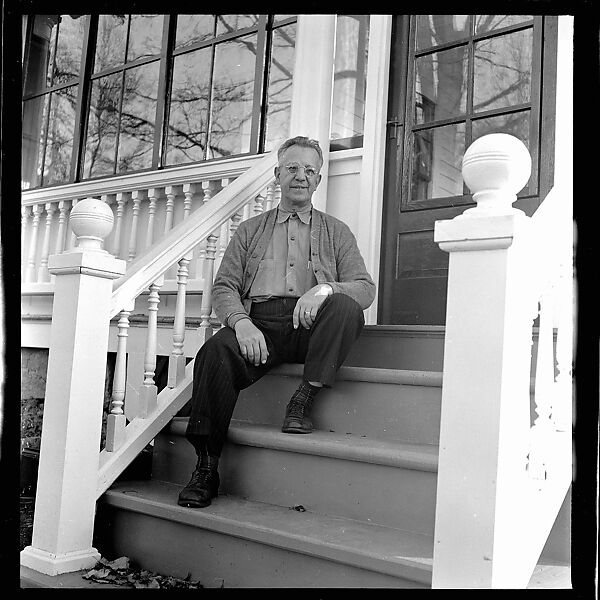 [19 Views of Collins Knife Company Building and Environs, Unidentified Related Portrait Session, and Views of Collinsville, Connecticut, Commissioned by Fortune Magazine for "Collins Co., Collinsville, Connecticut", Published January 1946], Walker Evans (American, St. Louis, Missouri 1903–1975 New Haven, Connecticut), Film negative