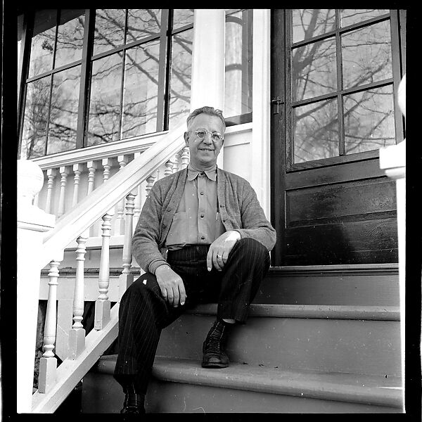 [19 Views of Collins Knife Company Building and Environs, Unidentified Related Portrait Session, and Views of Collinsville, Connecticut, Commissioned by Fortune Magazine for "Collins Co., Collinsville, Connecticut", Published January 1946], Walker Evans (American, St. Louis, Missouri 1903–1975 New Haven, Connecticut), Film negative