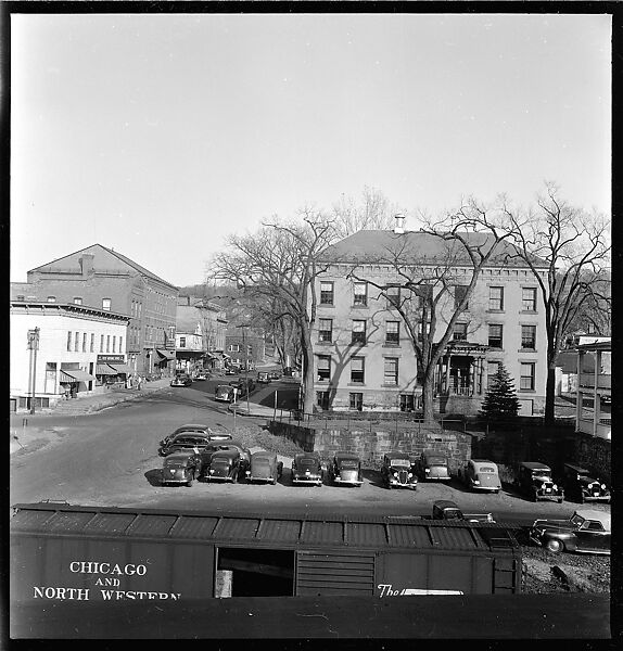[19 Views of Collins Knife Company Building and Environs, Unidentified Related Portrait Session, and Views of Collinsville, Connecticut, Commissioned by Fortune Magazine for "Collins Co., Collinsville, Connecticut", Published January 1946], Walker Evans (American, St. Louis, Missouri 1903–1975 New Haven, Connecticut), Film negative