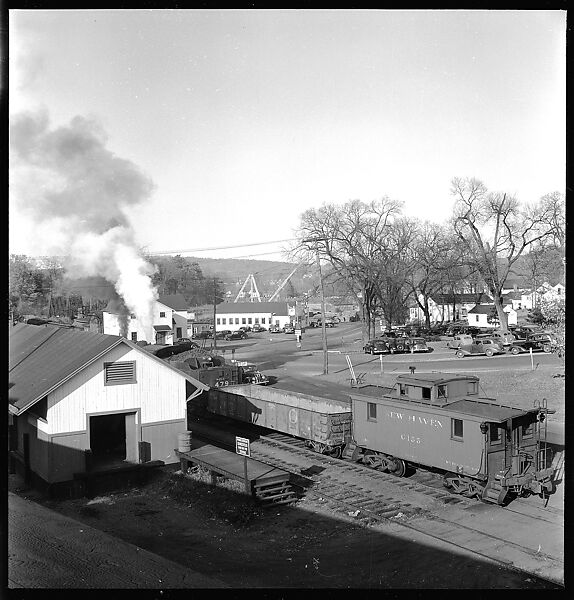 [19 Views of Collins Knife Company Building and Environs, Unidentified Related Portrait Session, and Views of Collinsville, Connecticut, Commissioned by Fortune Magazine for "Collins Co., Collinsville, Connecticut", Published January 1946], Walker Evans (American, St. Louis, Missouri 1903–1975 New Haven, Connecticut), Film negative