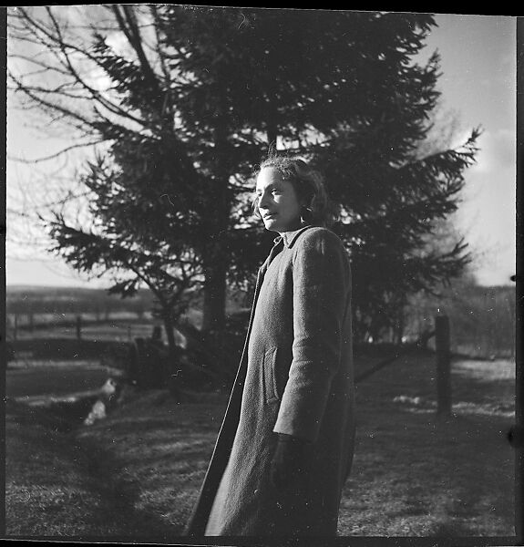 [20 Portraits of Eleanor Clark In and Around Barn, Roxbury, Connecticut], Walker Evans (American, St. Louis, Missouri 1903–1975 New Haven, Connecticut), Film negative 