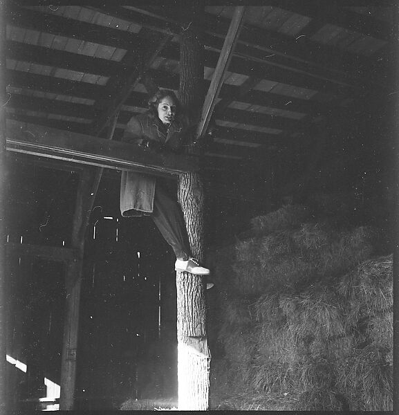 [20 Portraits of Eleanor Clark In and Around Barn, Roxbury, Connecticut], Walker Evans (American, St. Louis, Missouri 1903–1975 New Haven, Connecticut), Film negative