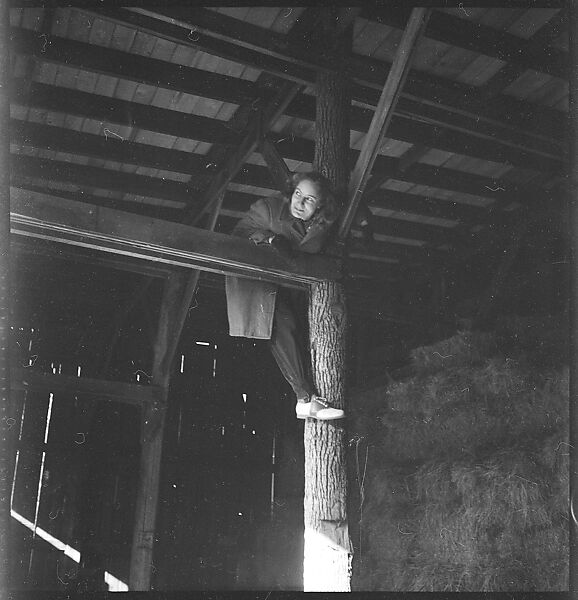 [20 Portraits of Eleanor Clark In and Around Barn, Roxbury, Connecticut], Walker Evans (American, St. Louis, Missouri 1903–1975 New Haven, Connecticut), Film negative