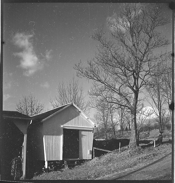 [20 Portraits of Eleanor Clark In and Around Barn, Roxbury, Connecticut], Walker Evans (American, St. Louis, Missouri 1903–1975 New Haven, Connecticut), Film negative