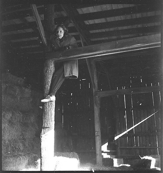 [20 Portraits of Eleanor Clark In and Around Barn, Roxbury, Connecticut], Walker Evans (American, St. Louis, Missouri 1903–1975 New Haven, Connecticut), Film negative