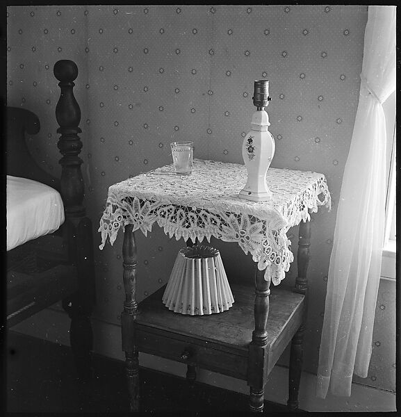 [51 Portraits, Views, and Studies: Voorhees Family and Jane Smith Evans (23), Evans' Studio Addition (12), Voorhees' Night Stand (8), Old Lyme, Connecticut, and Vermont Tombstones (4)], Walker Evans (American, St. Louis, Missouri 1903–1975 New Haven, Connecticut), Film negative
