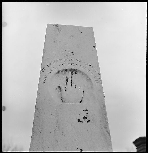 [51 Portraits, Views, and Studies: Voorhees Family and Jane Smith Evans (23), Evans' Studio Addition (12), Voorhees' Night Stand (8), Old Lyme, Connecticut, and Vermont Tombstones (4)], Walker Evans (American, St. Louis, Missouri 1903–1975 New Haven, Connecticut), Film negative