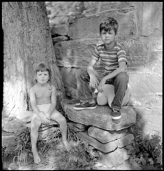 [12 Portraits of Voorhees Children, Old Lyme, Connecticut], Walker Evans (American, St. Louis, Missouri 1903–1975 New Haven, Connecticut), Film negative
