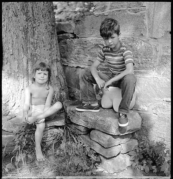 [12 Portraits of Voorhees Children, Old Lyme, Connecticut], Walker Evans (American, St. Louis, Missouri 1903–1975 New Haven, Connecticut), Film negative