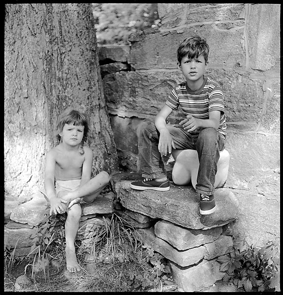 [12 Portraits of Voorhees Children, Old Lyme, Connecticut], Walker Evans (American, St. Louis, Missouri 1903–1975 New Haven, Connecticut), Film negative
